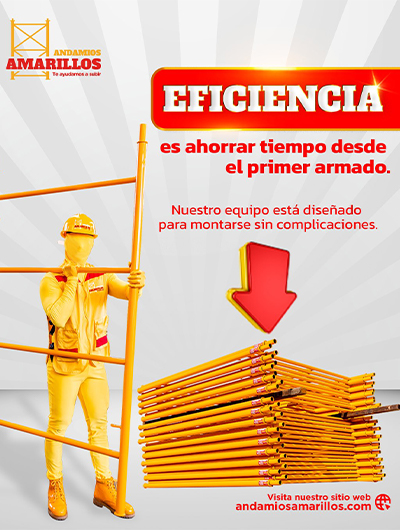Eficiencia, es ahorrar tiempo desde el primer armado