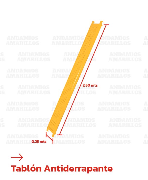 Tablón Antiderrapante