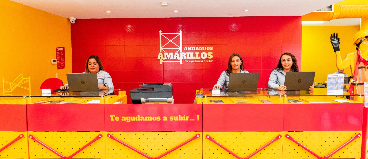 Recepción Andamios Amarillos